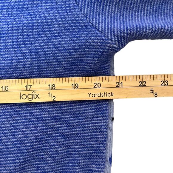 Vintage Lambswool Dad Sweater Men’s 40 Blue Argyle Knit Golf Prep Tenniscore - Picture 7 of 9